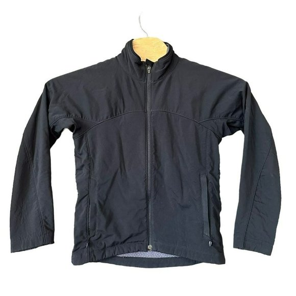 Nike ACG Black +2+ Composite Fleece Lined‎ Softshell Jacket Womens S - Picture 1 of 8
